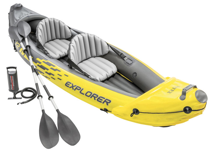 Kajakk oppblåsbar Intex Explorer K2